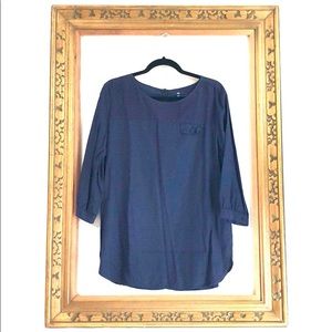Navy GAP blouse